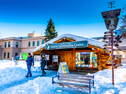 Anchorage winter visitor center